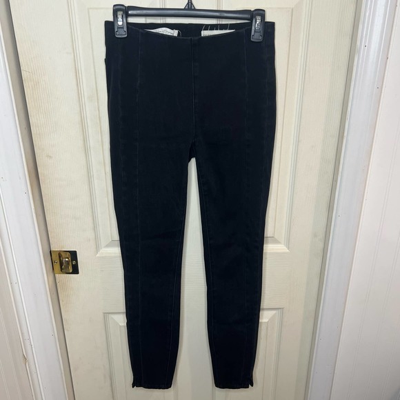 Anthropologie Pilcro and Letterpress High-Rise Denim Legging Black Size 26 - Picture 1 of 12